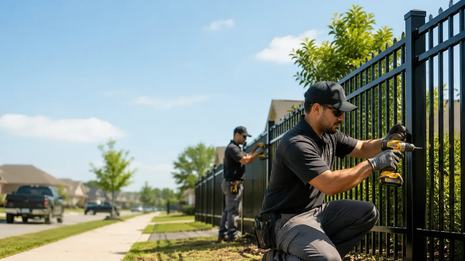 Metal Fence Installation in Grove City, MN